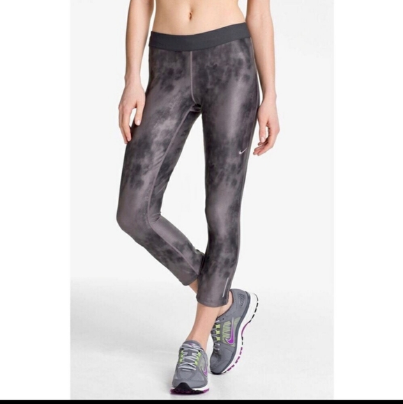 Nike Pants - Nike  Grey Tie-Dye Leggings S